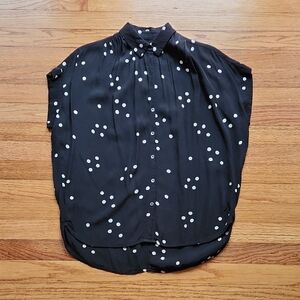Madewell Polkadot Blouse Size XS